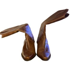 Matisse Women’s Size 6M Agency Western Boots Made in Brazil Caramel Color